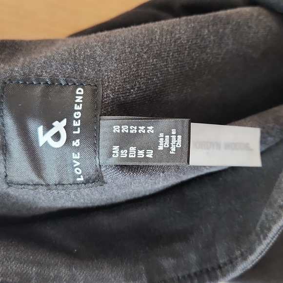 LOVE & LEGEND black denim jacket - Picture 11 of 12